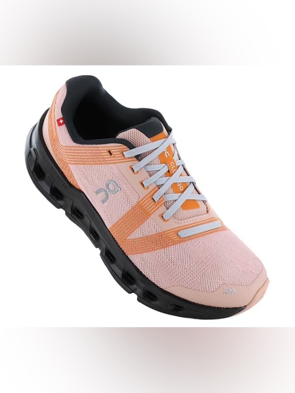 On Running Women's Peach and Black Running Shoe
